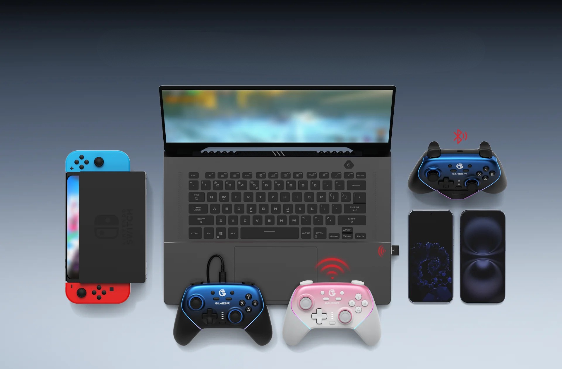 GameSir Super Nova T4N Pro - pełny widok